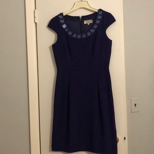 Purple cocktail dress